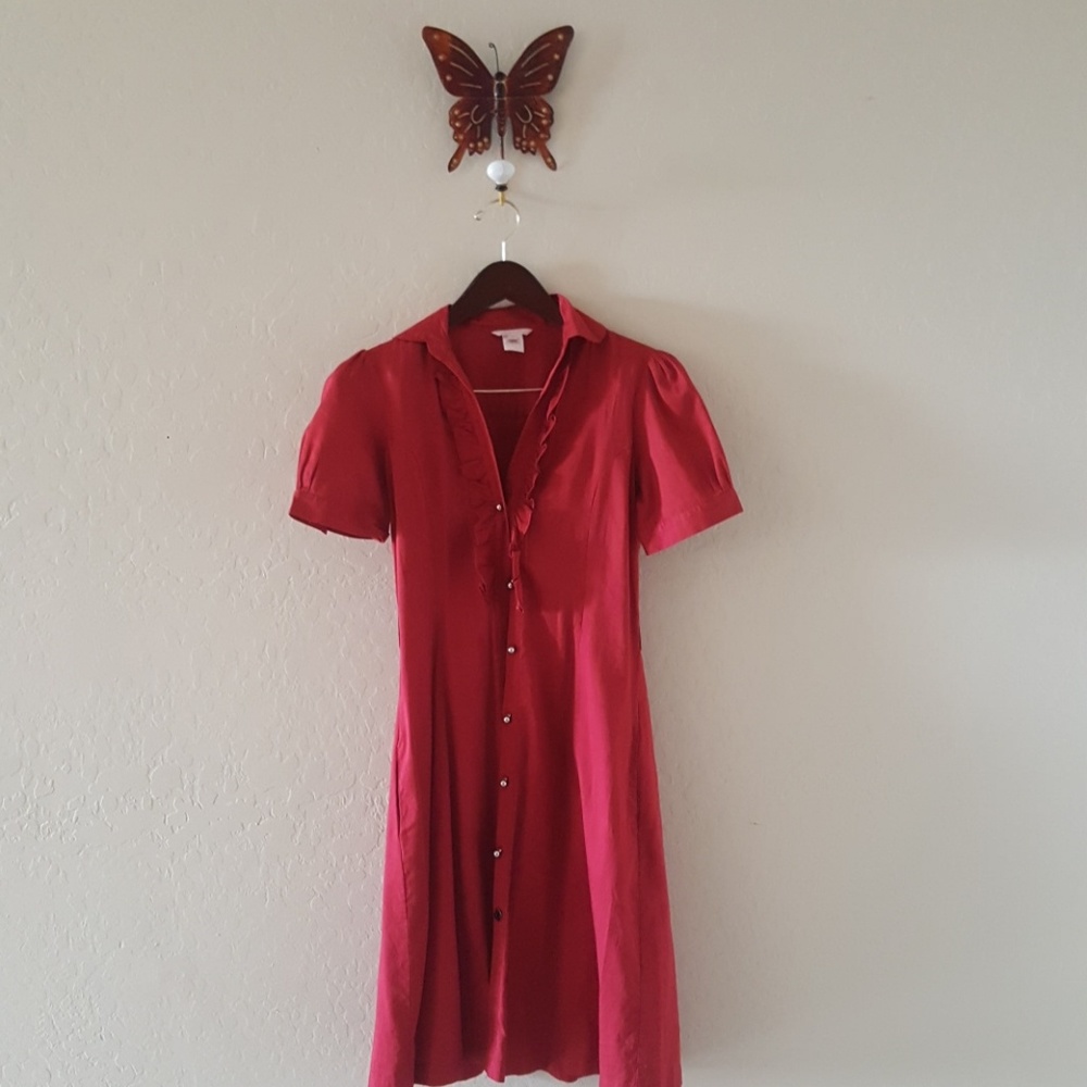 Pink Tartan Dress